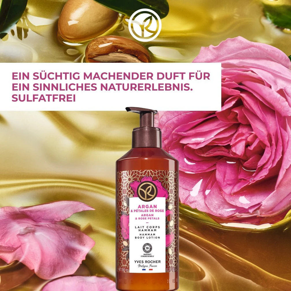 Yves Rocher Arganöl & Rosenblüten Bodylotion