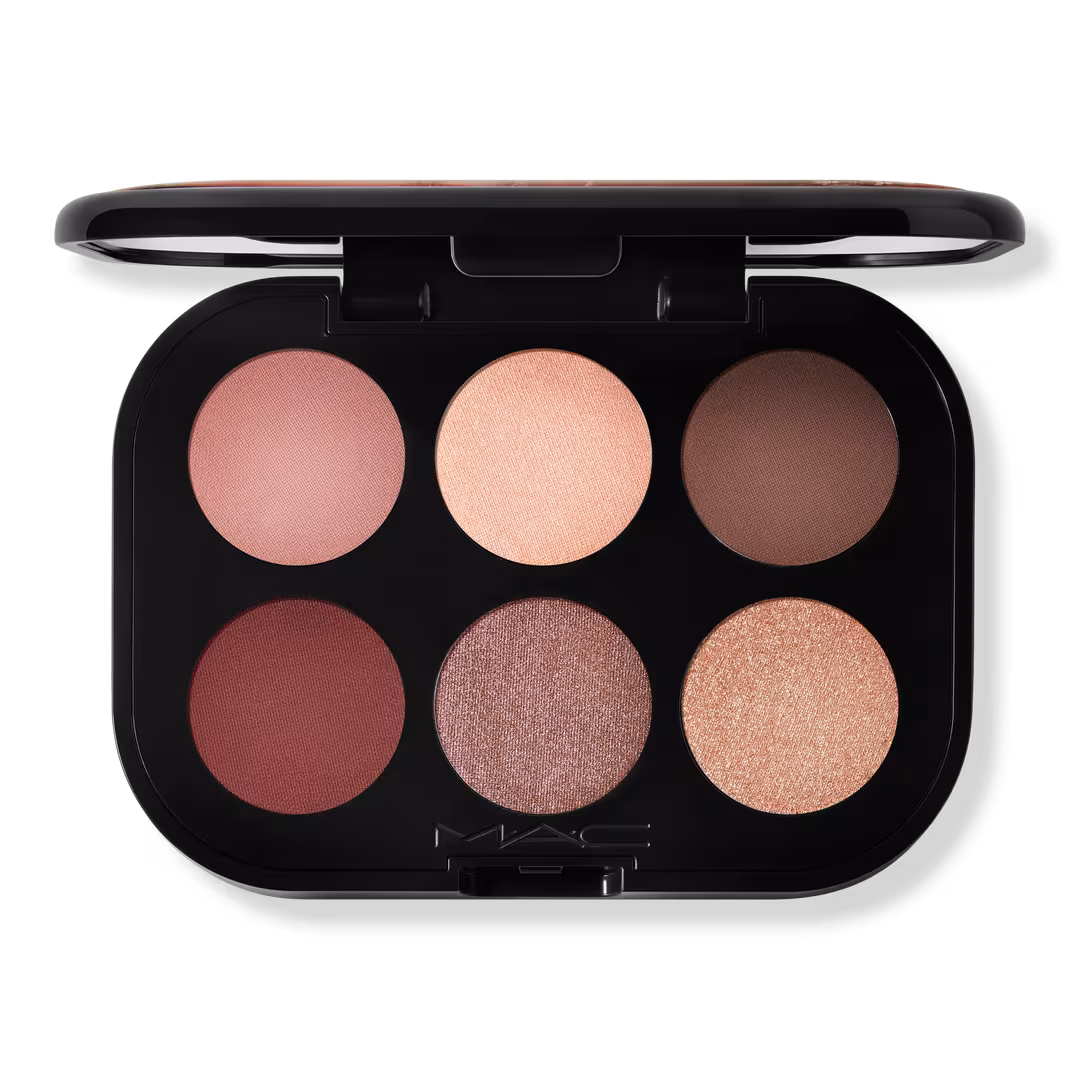 MAC  Connect In Colour Eyeshadow Palette Embedded In Burgundy