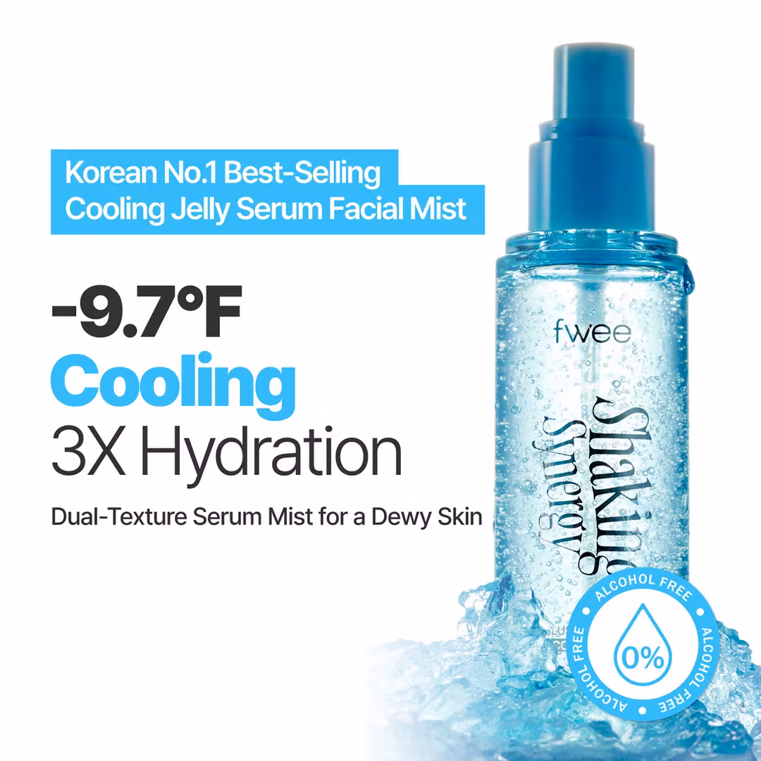 fwee  Hyaluronic Acid Slushy Cooling Shaking Mist