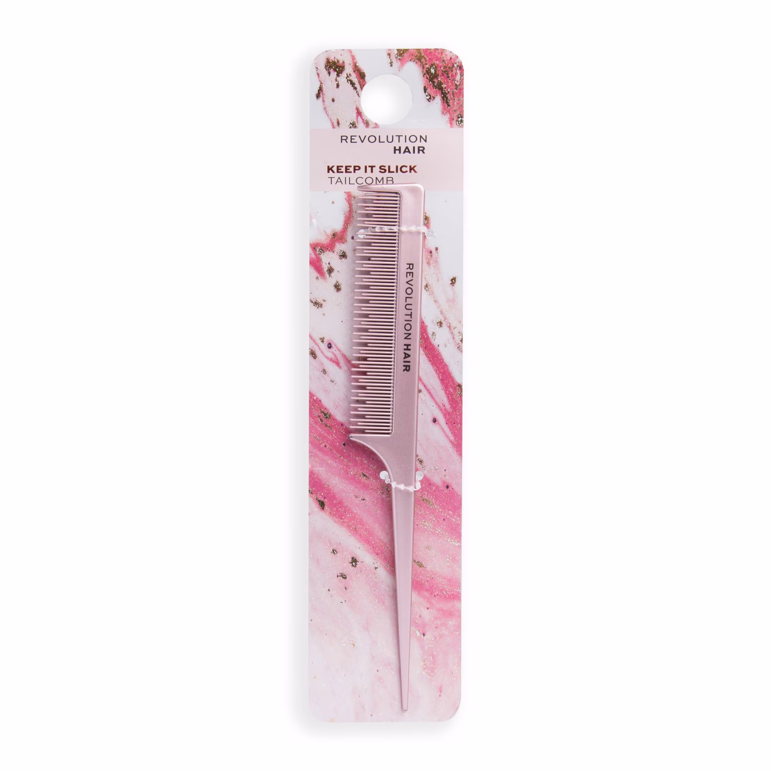 Keep It Slick Tailcomb Rose Gold Pink