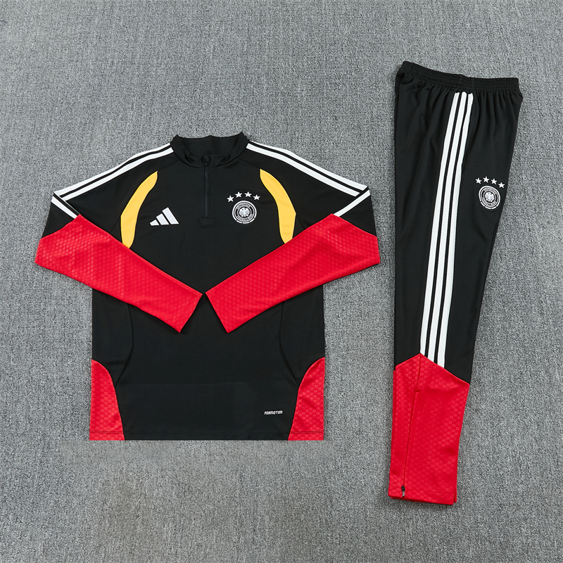Adult/Kids 2026/2027 Germany Half-Pull Training Football Shirt