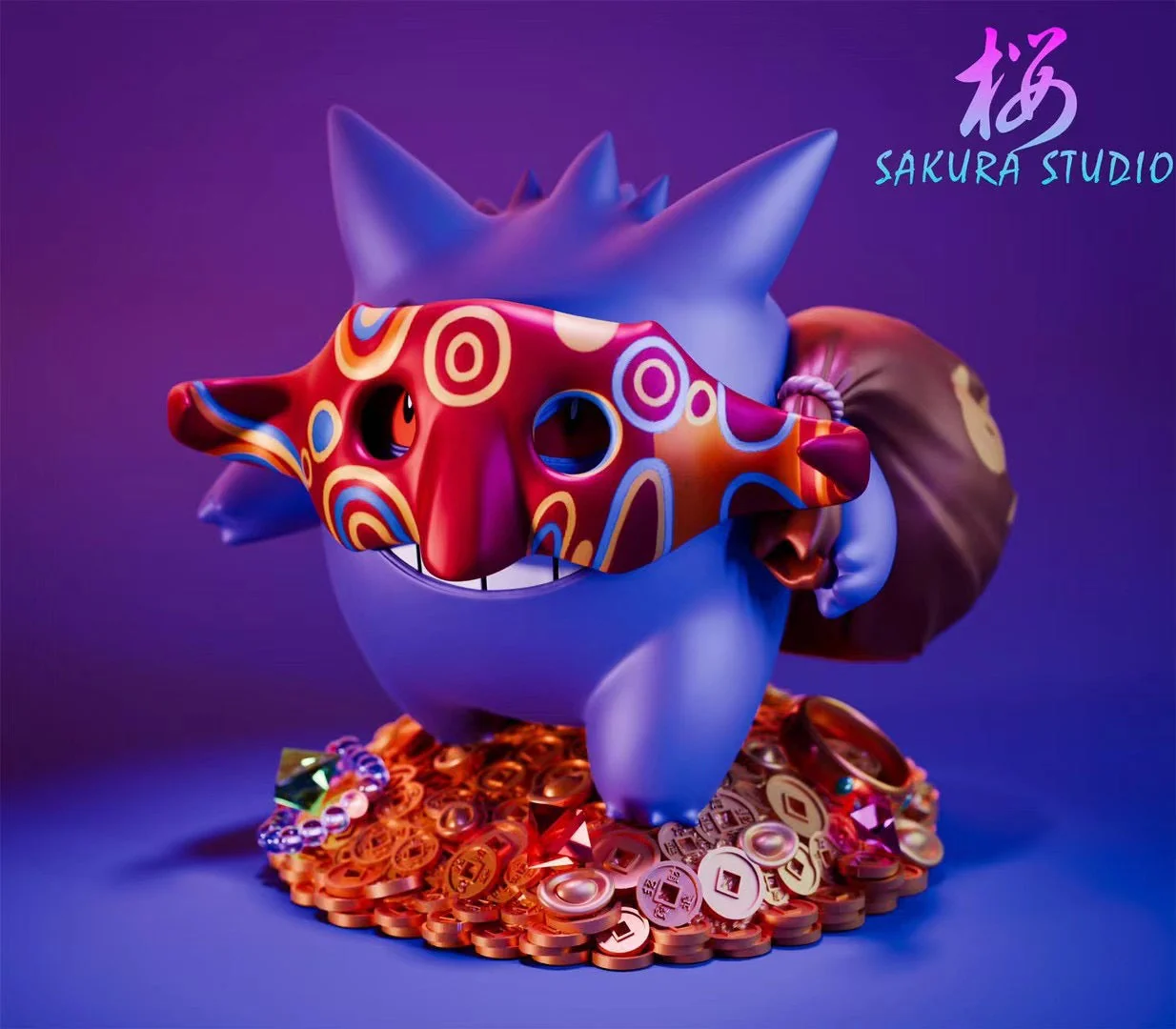 Sakura Studio - Gengar | 耿鬼