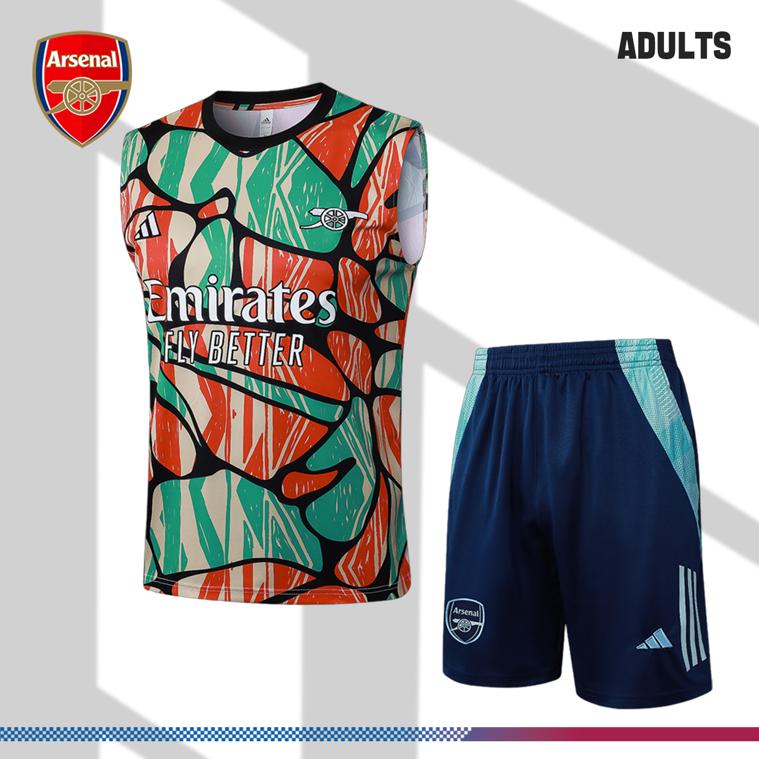 2024/2025 Arsenal Adult Vest Training Wear (Adult Kit)
