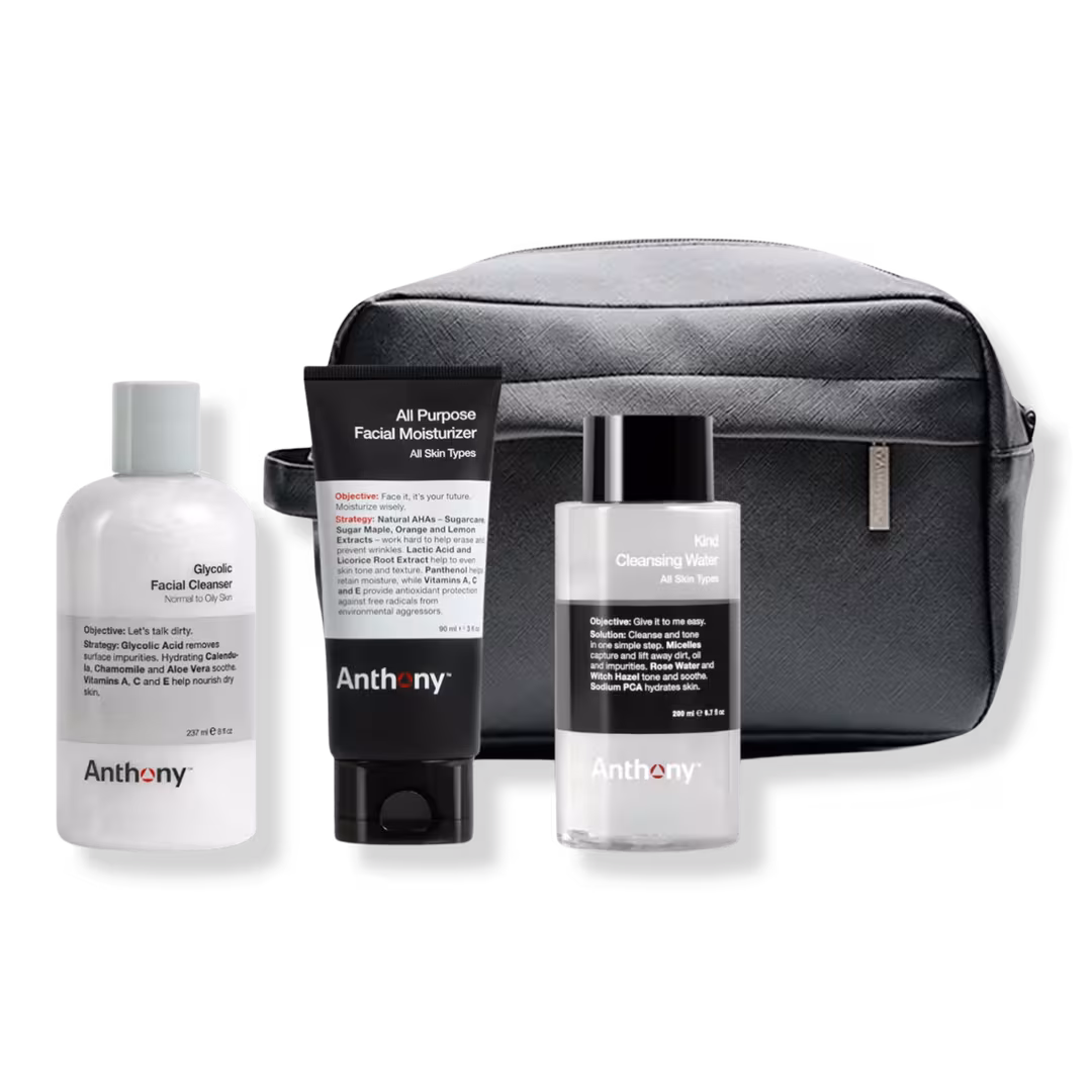 Anthony  Back To Basics Set with Dopp Bag