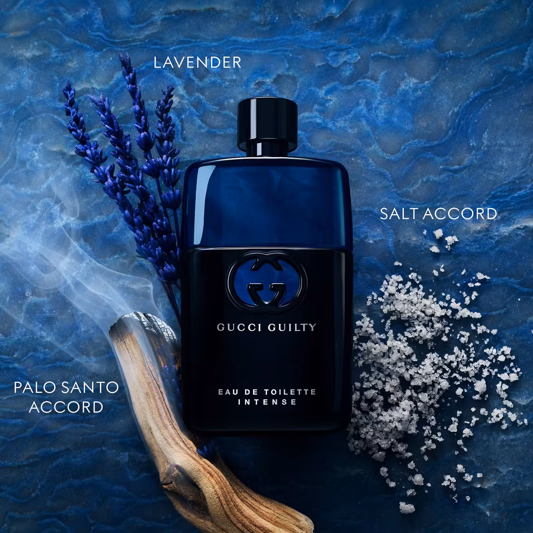 Gucci  Guilty Pour Homme Eau de Toilette Intense, Shower Gel and Deodorant 3-Piece Gift Set