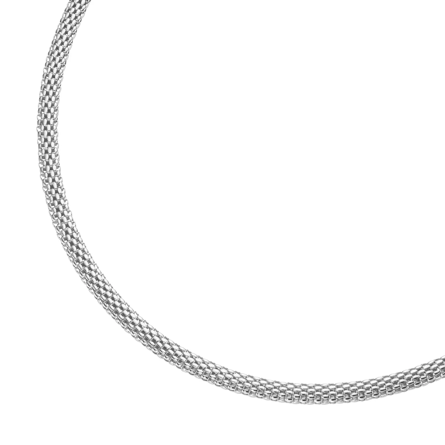 Collier Mesh-Optik, Silber 925