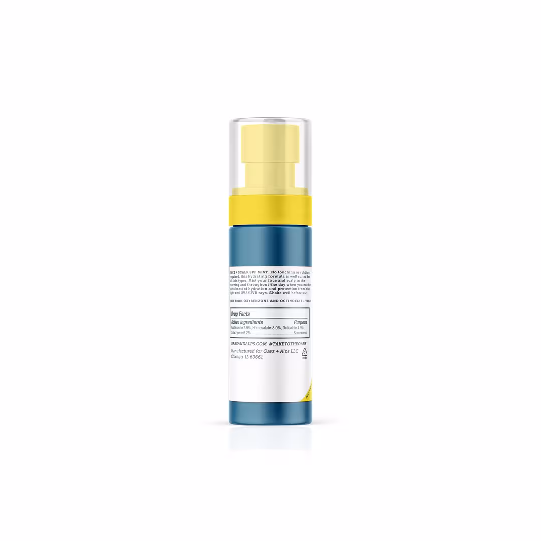 Oars + Alps  Face + Scalp Mist with SPF 35