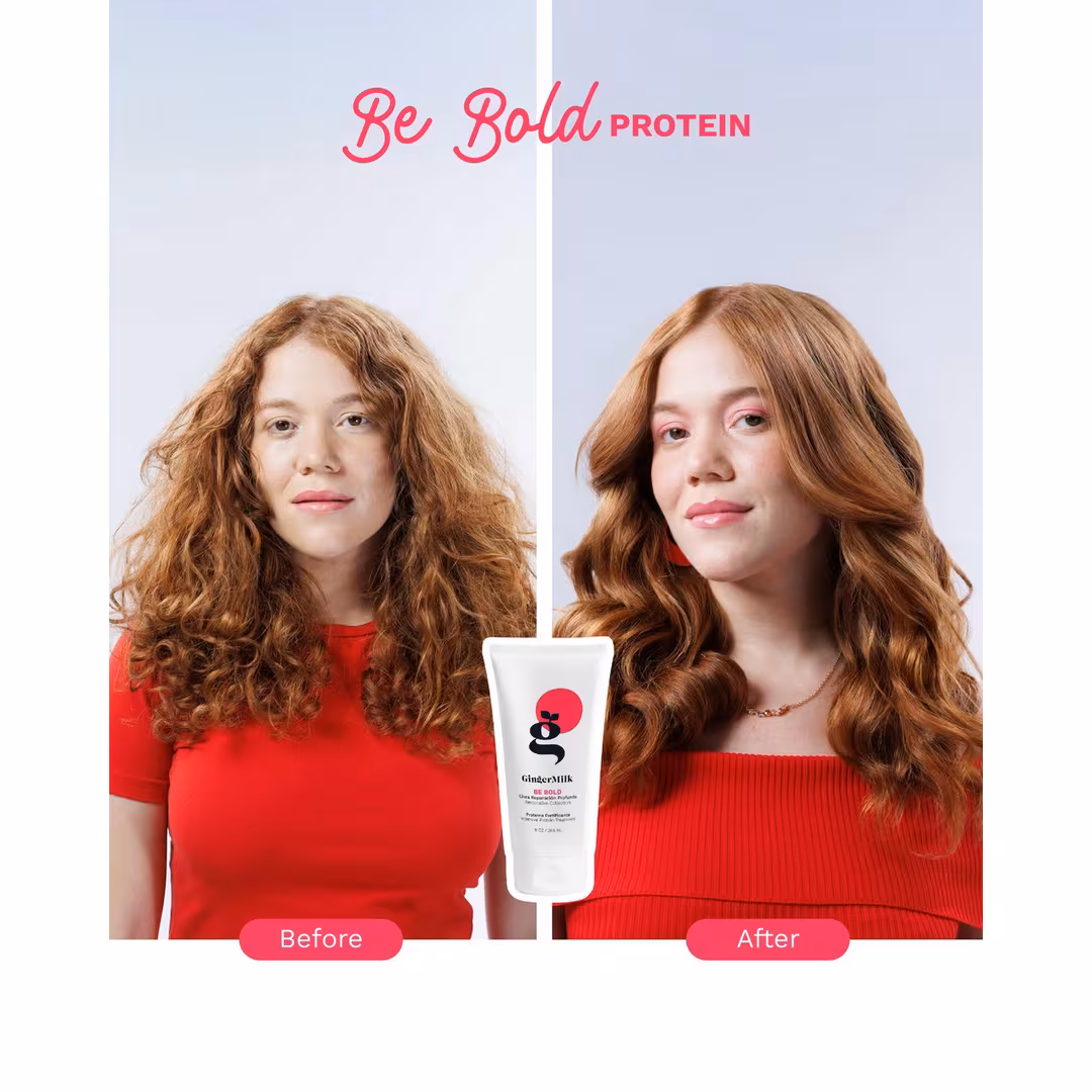 Ginger Milk  Intensive Protein Treatment for Damaged Hair with Biotin & Vitamin E