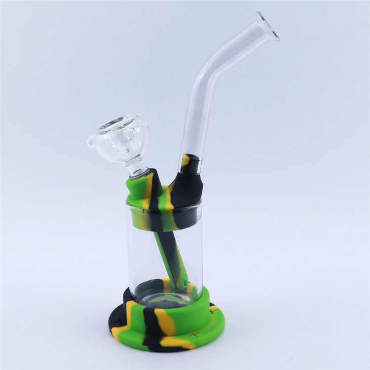 8 LED Luminous Silicone Detachable Dab Rig