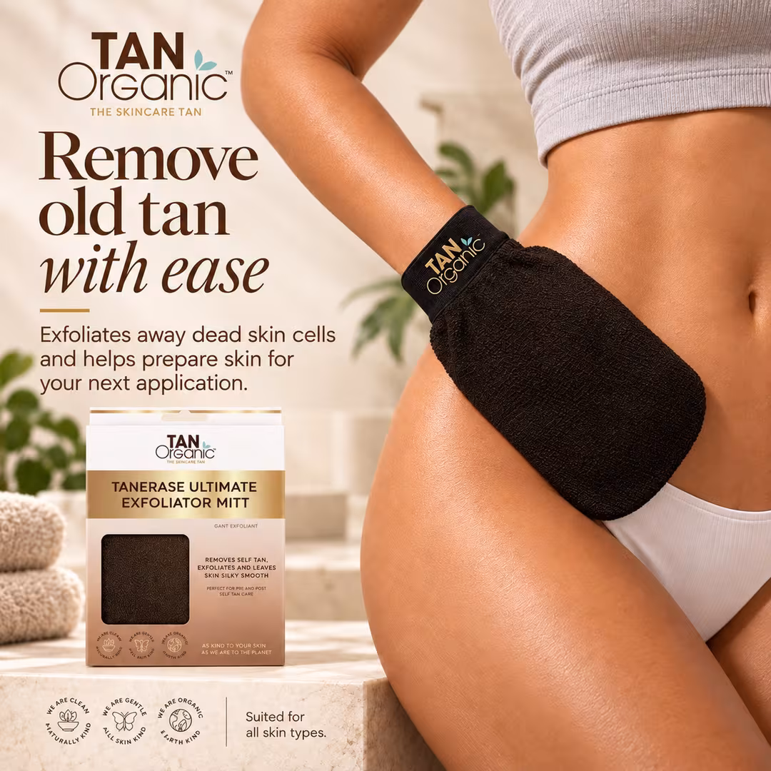 TanOrganic  Tanerase Ultimate Exfoliator Mitt