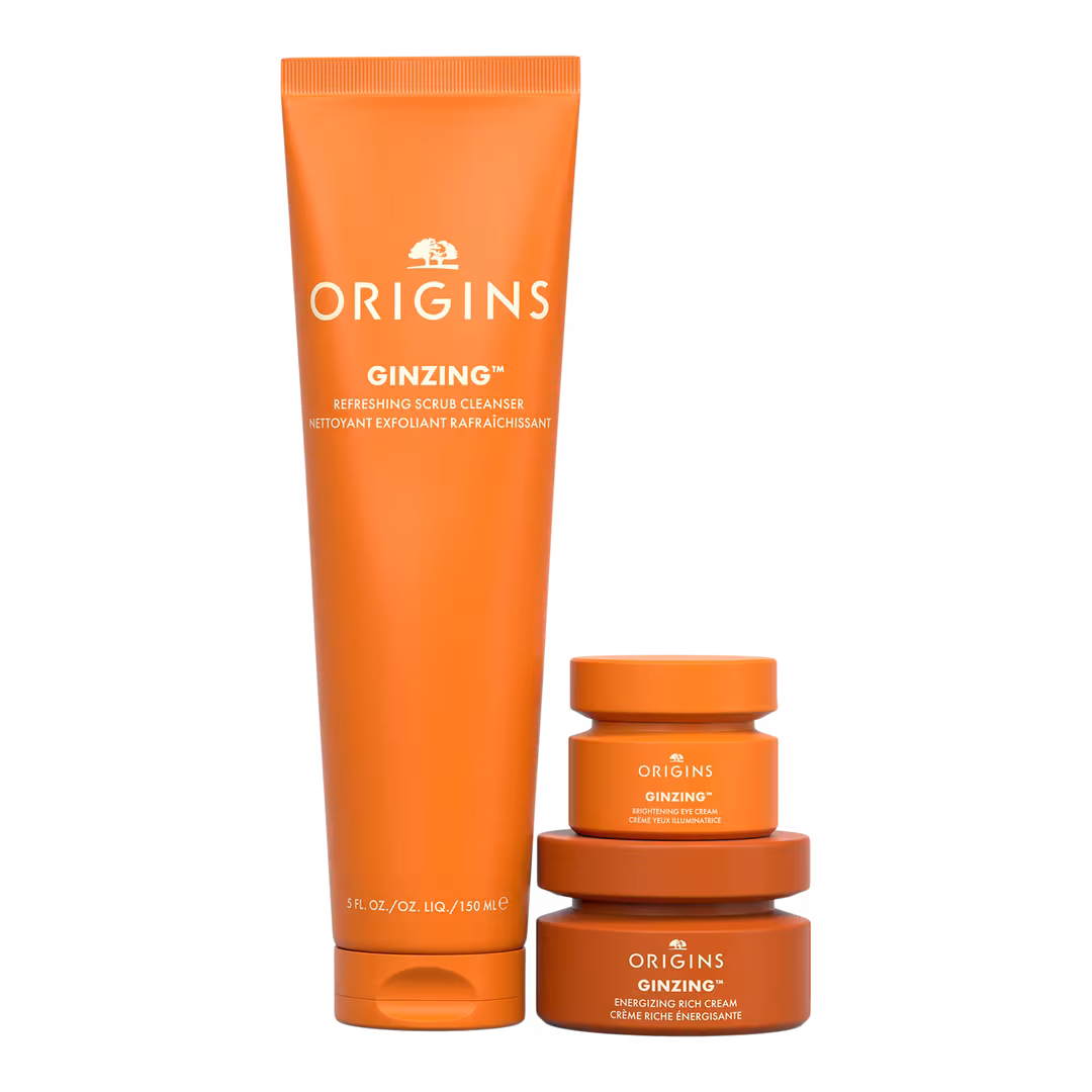 Origins  Glow on Repeat GinZing 3 Piece Skincare Gift Set