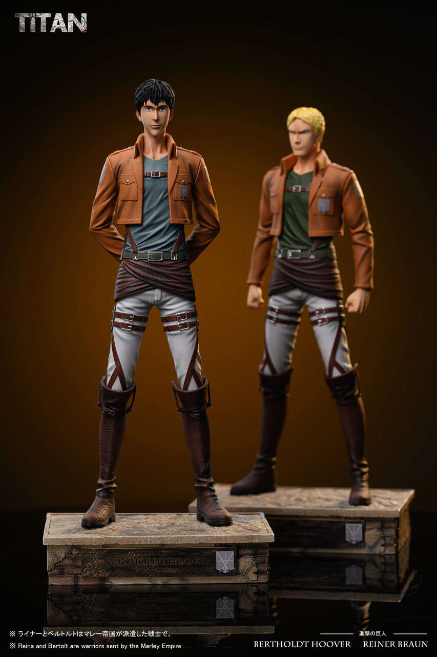 Attack on Titan - Bertholdt Hoover & Reiner Braun | 1:6 Resin Statue | Titan Studio