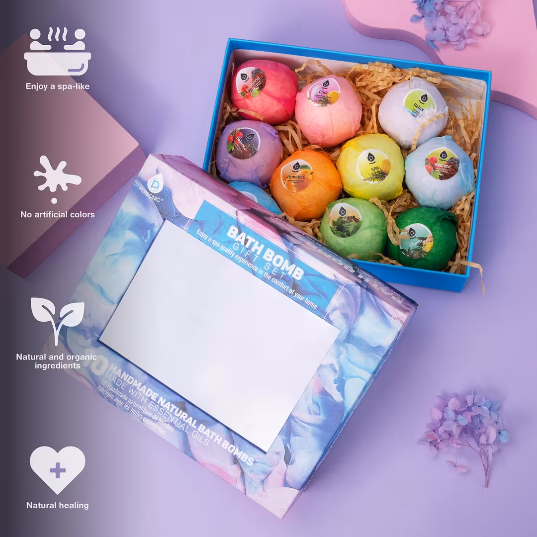 PURSONIC  Handmade, Natural and Organic Bath Bombs
