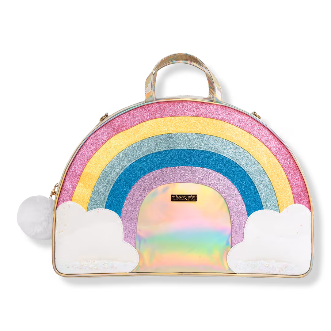 Glimmer Wish  Unicorn Rainbow Overnight Bag