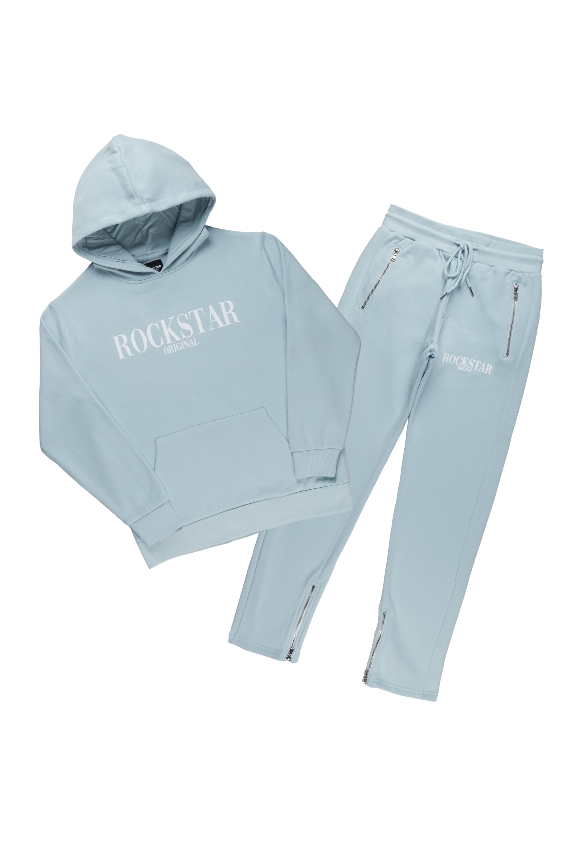 Octavio Hoodie/Jogger Set-Light Blue