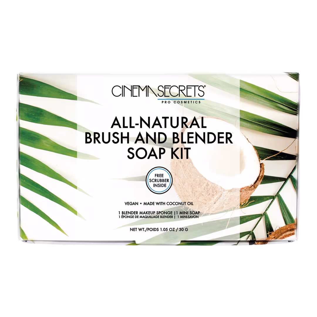 Cinema Secrets  All-Natural Brush & Blender Soap Kit
