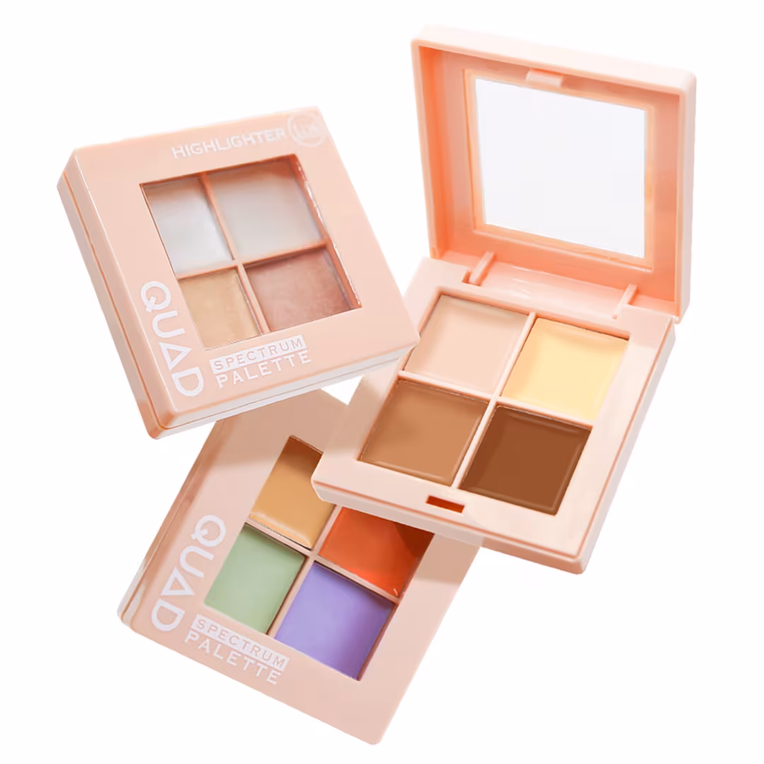 J.Cat Beauty  Highlighter Quad Spectrum Palette