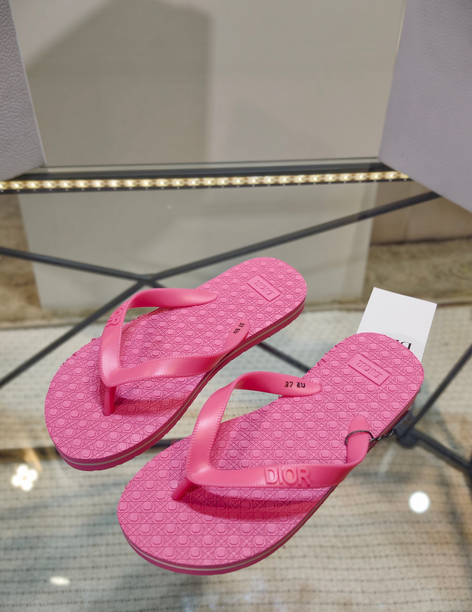 Dior SS26 Beach Flip-Flops