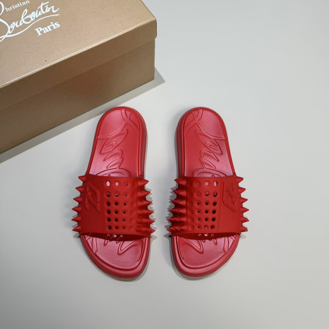 CHRISTIAN LOUBOUTIN SLIPPERS - CCSHOES