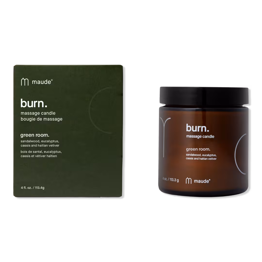 maude  Burn Massage Oil Candle