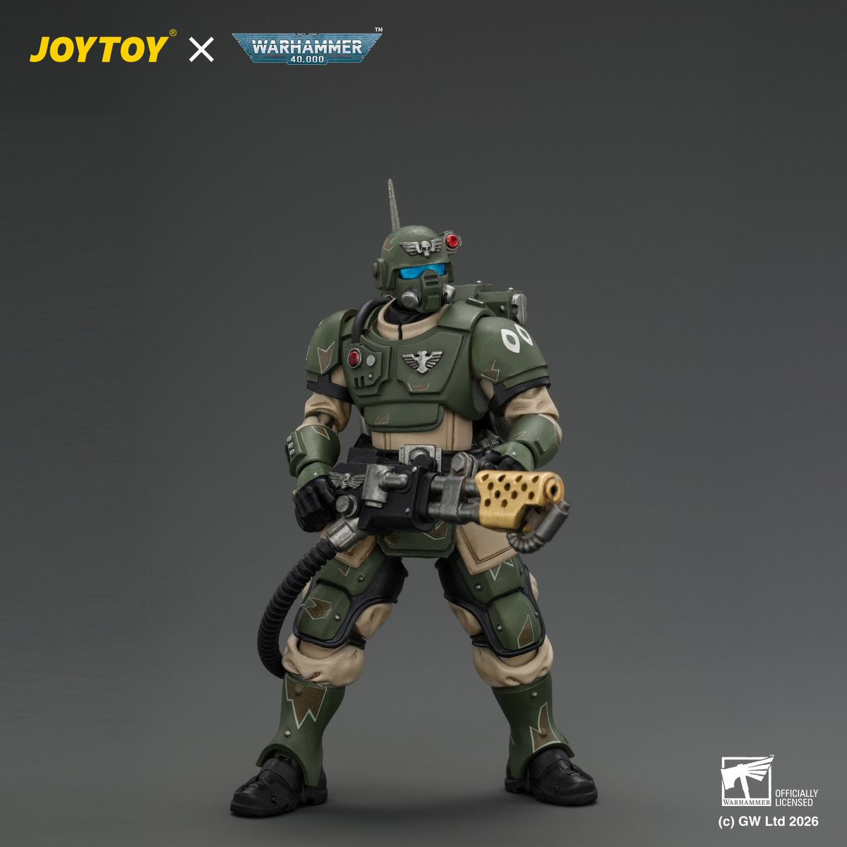 JOYTOY Warhammer 40,000 Astra Militarum Kasrkin - JOYTOY WORLD