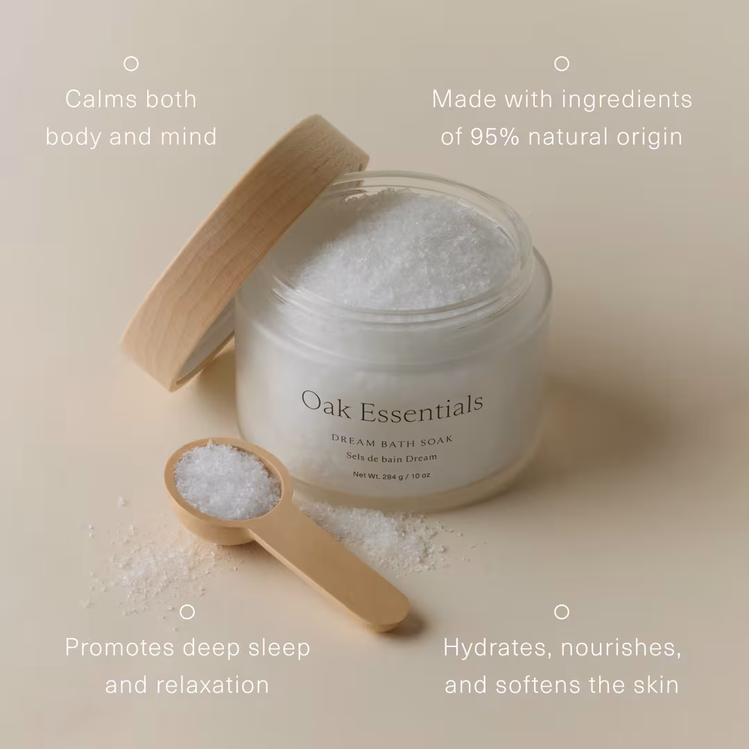 Oak Essentials  Dream Bath Soak with Magnesium