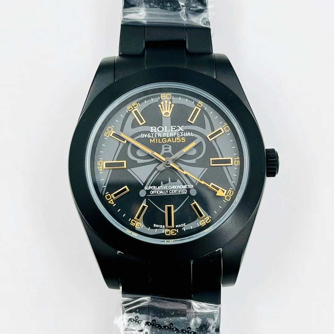 Rolex Watch MILGAUSS CUSTOM BLACK PVD BLACK DIAL