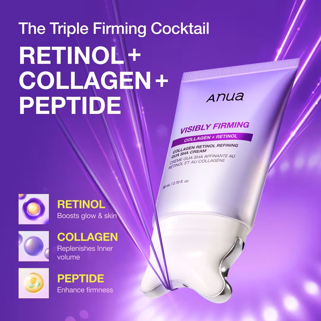 ANUA  Collagen Retinol Refining Gua Sha Cream