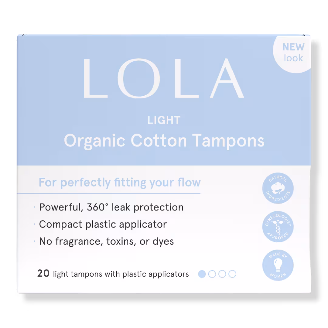 LOLA  Light Organic Cotton Tampons