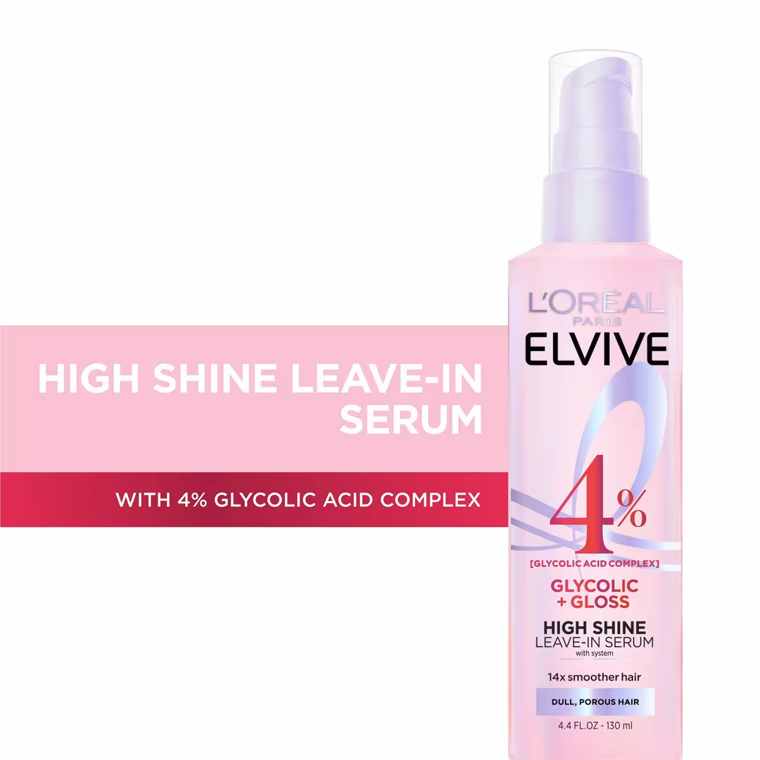 L'Oréal Paris  Elvive Glycolic Gloss High Shine Leave-in Serum