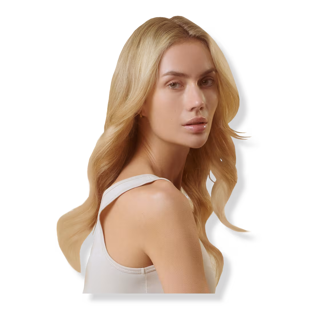 Sitting Pretty  The Go-To Blonde Halo Human Hair Extension