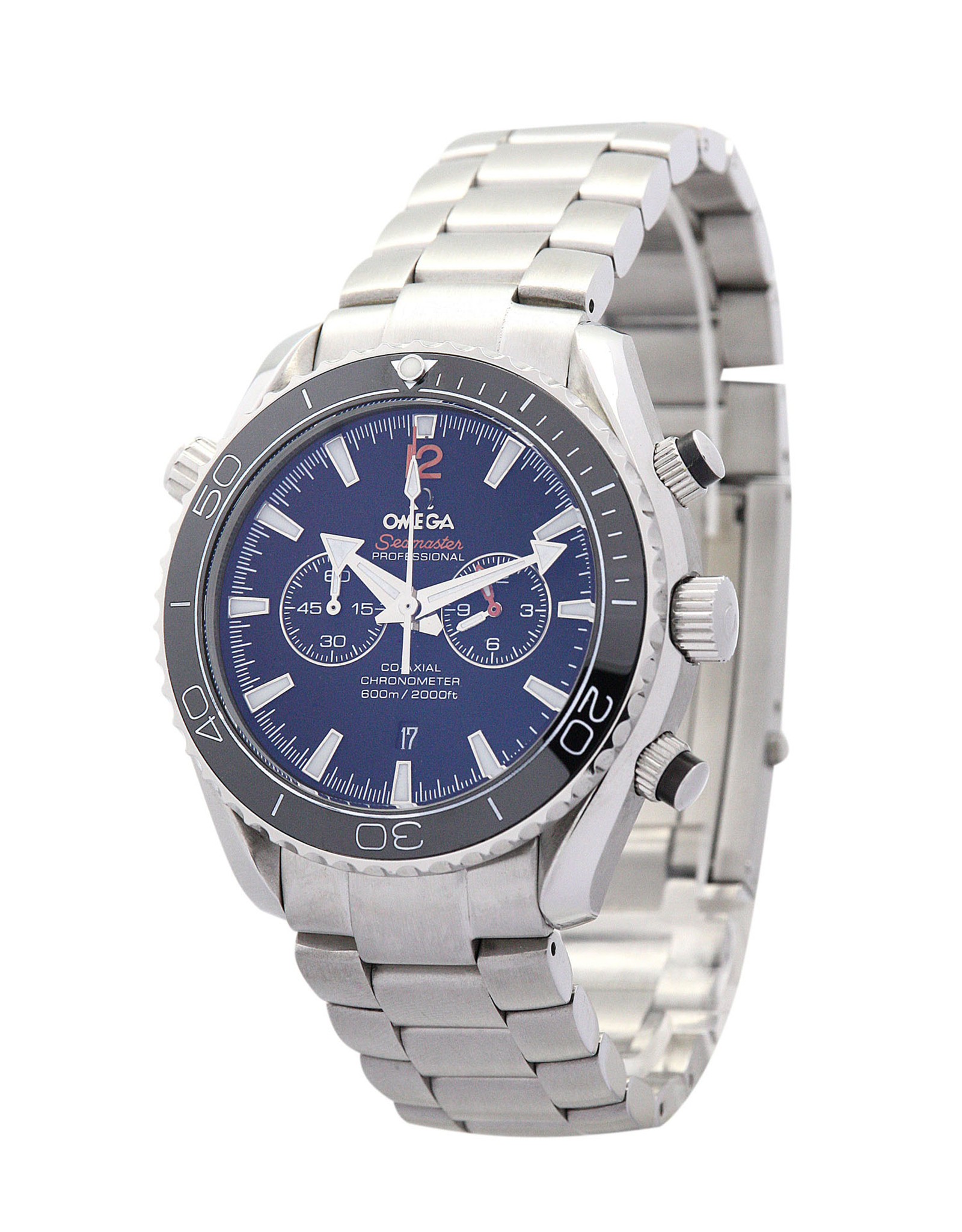 Replica Omega Speedmaster Date Blue Dial Stick Markers 38MM