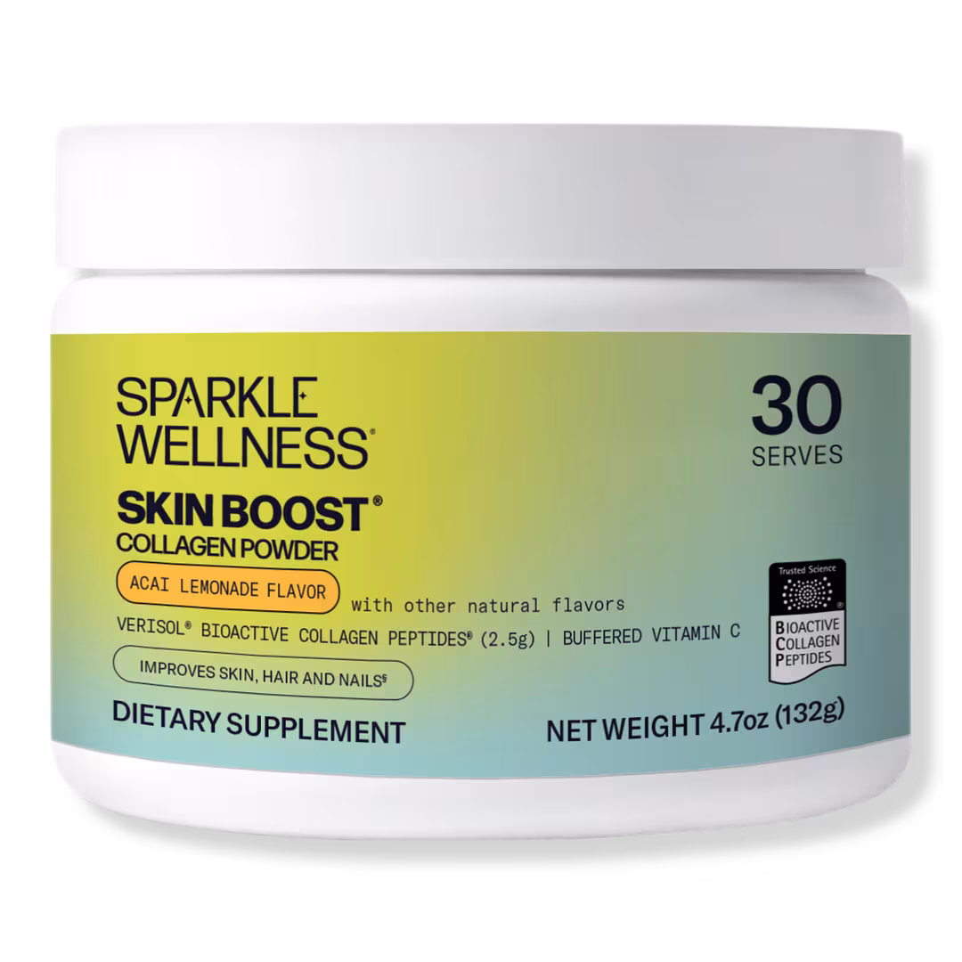 Sparkle Wellness  Skin Boost Verisol Bioactive Collagen Peptides - Acai Lemonade