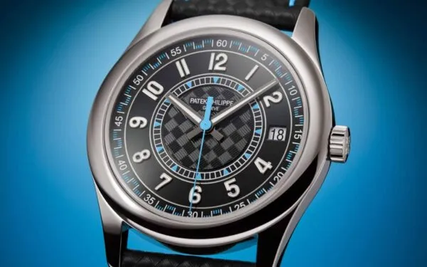 Calatrava Replica 6007G-011 Patek Philippe DATE, SWEEP SECONDS. 40 mm,White gold,