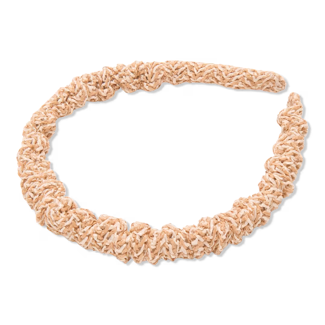 Lele Sadoughi  Natural Raffia Jessie Headband