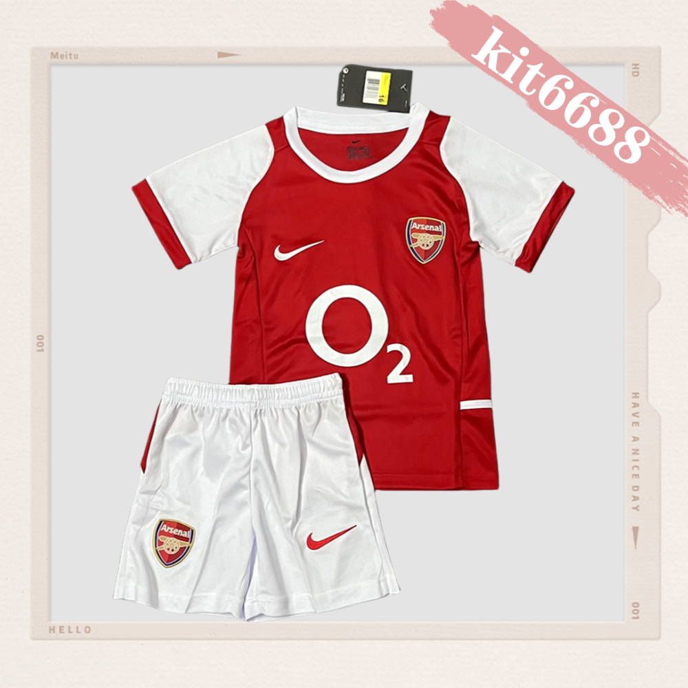 2002/2004 Arsenal Home Football Shirt (Kid's Kit)