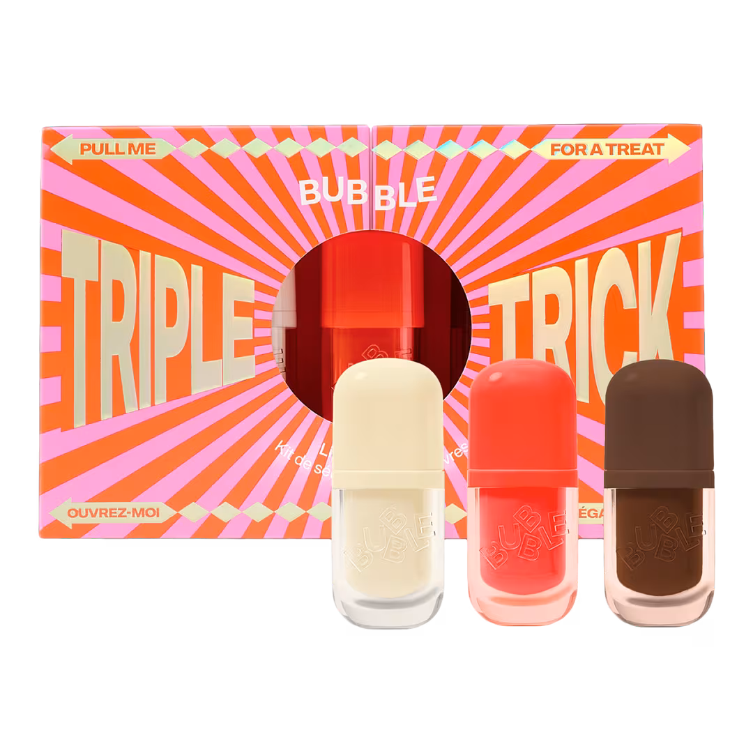 Bubble  Triple Trick Lip Serum Set