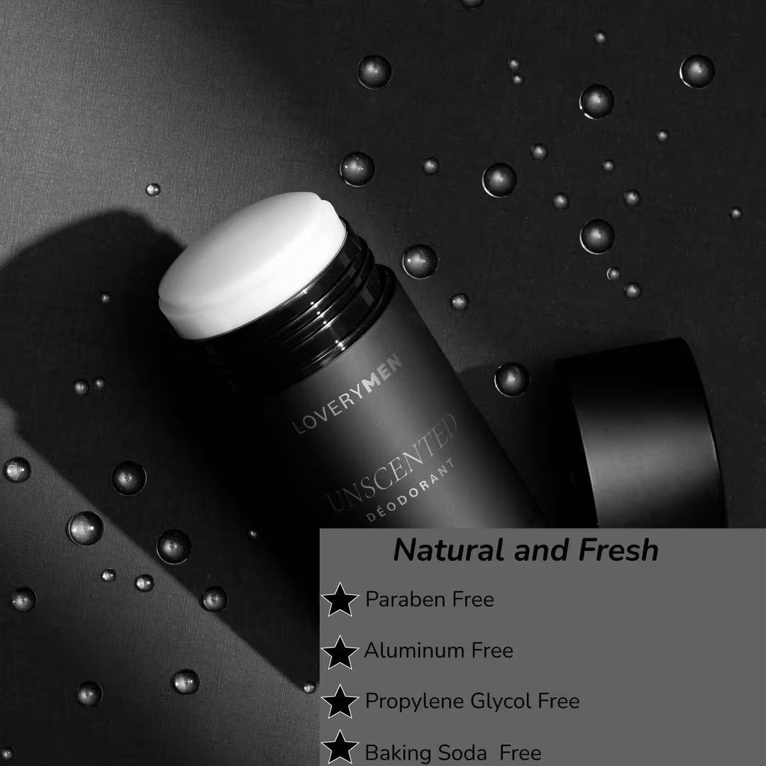 Lovery  Unscented Aluminum-Free Anti-Perspirant Deodorant Stick