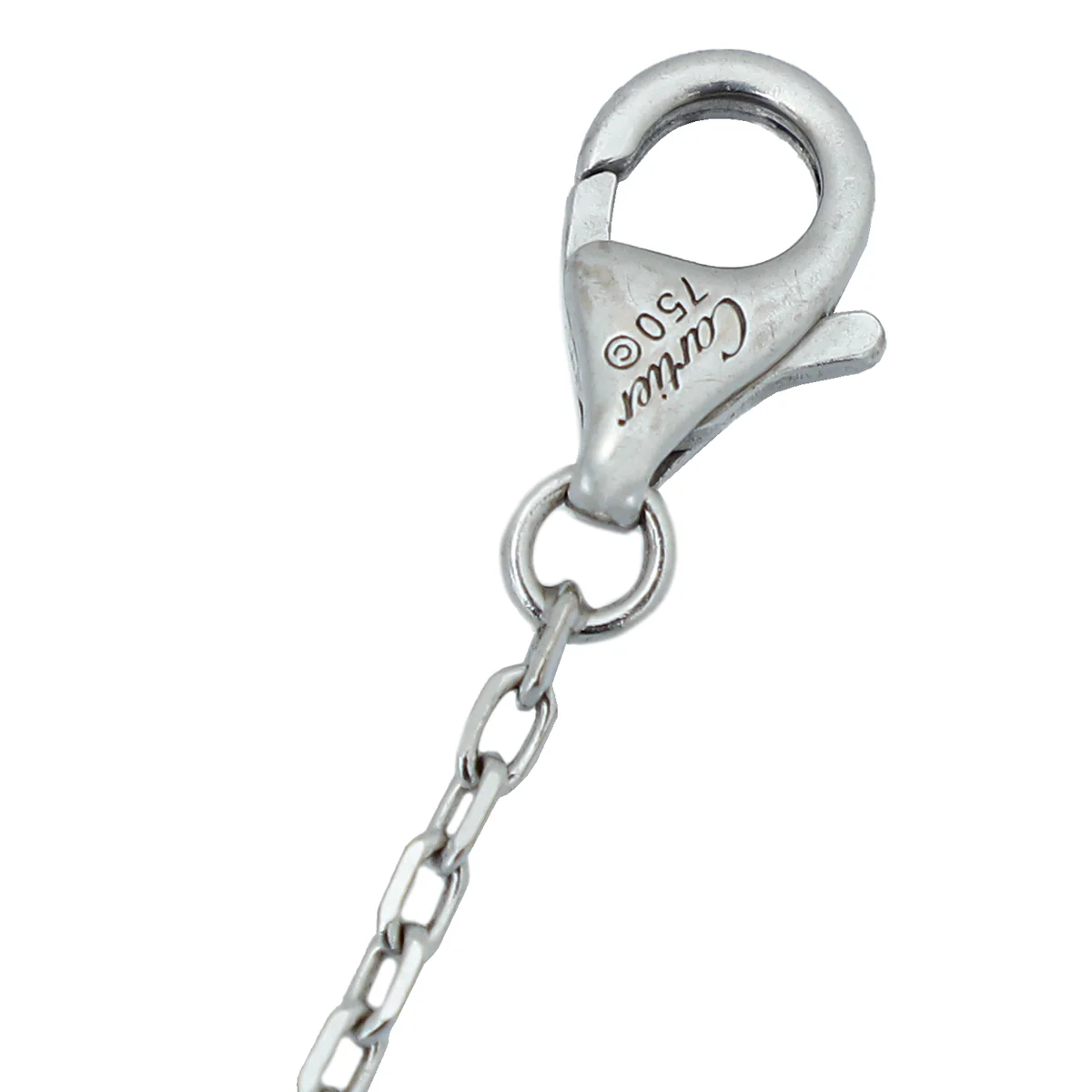 Cartier 18K White Gold Diamond D'Amour XS Bracelet
