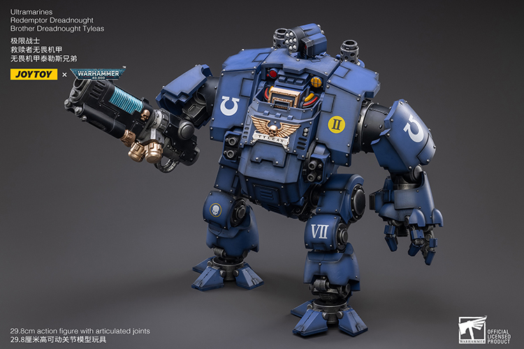 JOYTOY JT2757 Warhammer 40k 1: 18 UItramarines Redemptor Dreadnought Brother Dreadnought Tyleas - JOYTOY WORLD