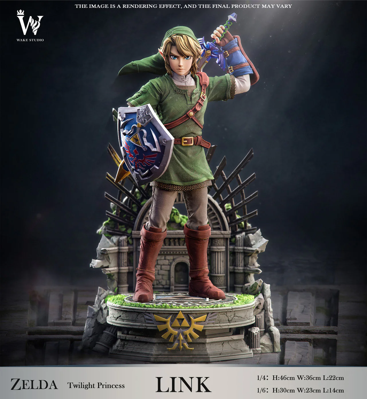 Legend of Zelda – Link | 1:4 Resin Statue | von Wake Studio