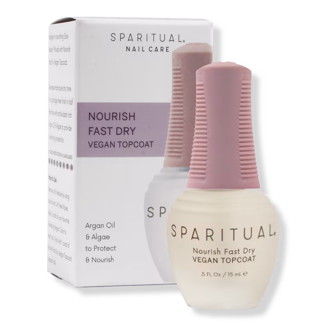 SPARITUAL  Slow Beauty Nourish Fast Dry Vegan Topcoat