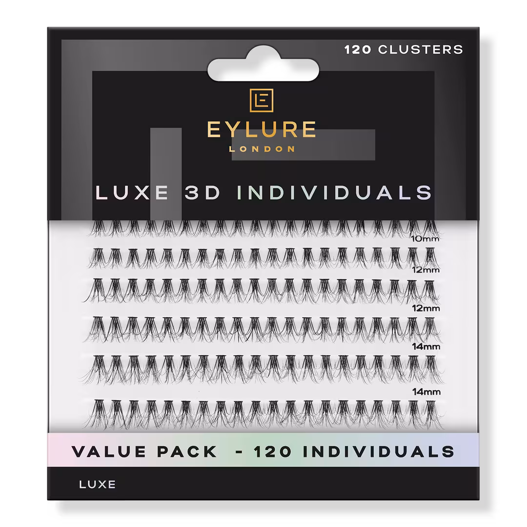 Eylure  3D Luxe Individual Eyelashes Value Pack