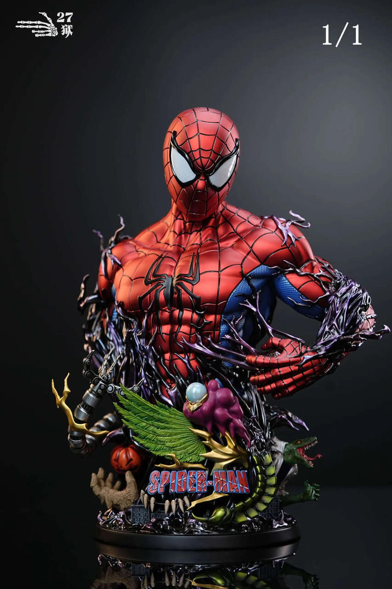 Marvel – Spiderman | 1:1 Resin Bust | von 27abyss Studio