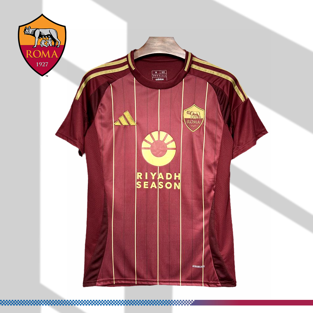 2024/2025 Roma Home Football Shirt (Fans)