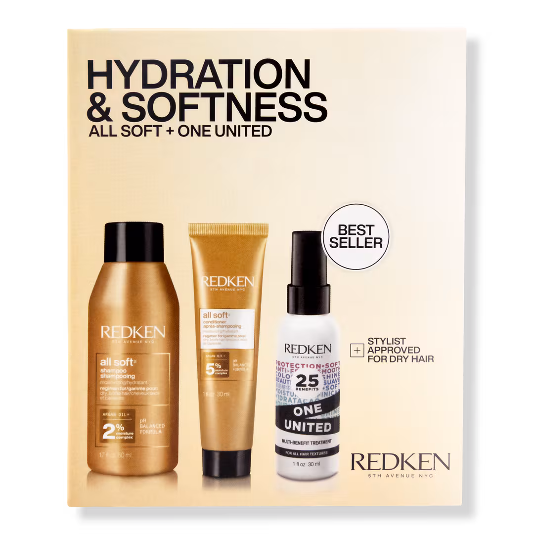 Redken  All Soft Mini Kit For Dry, Brittle Hair