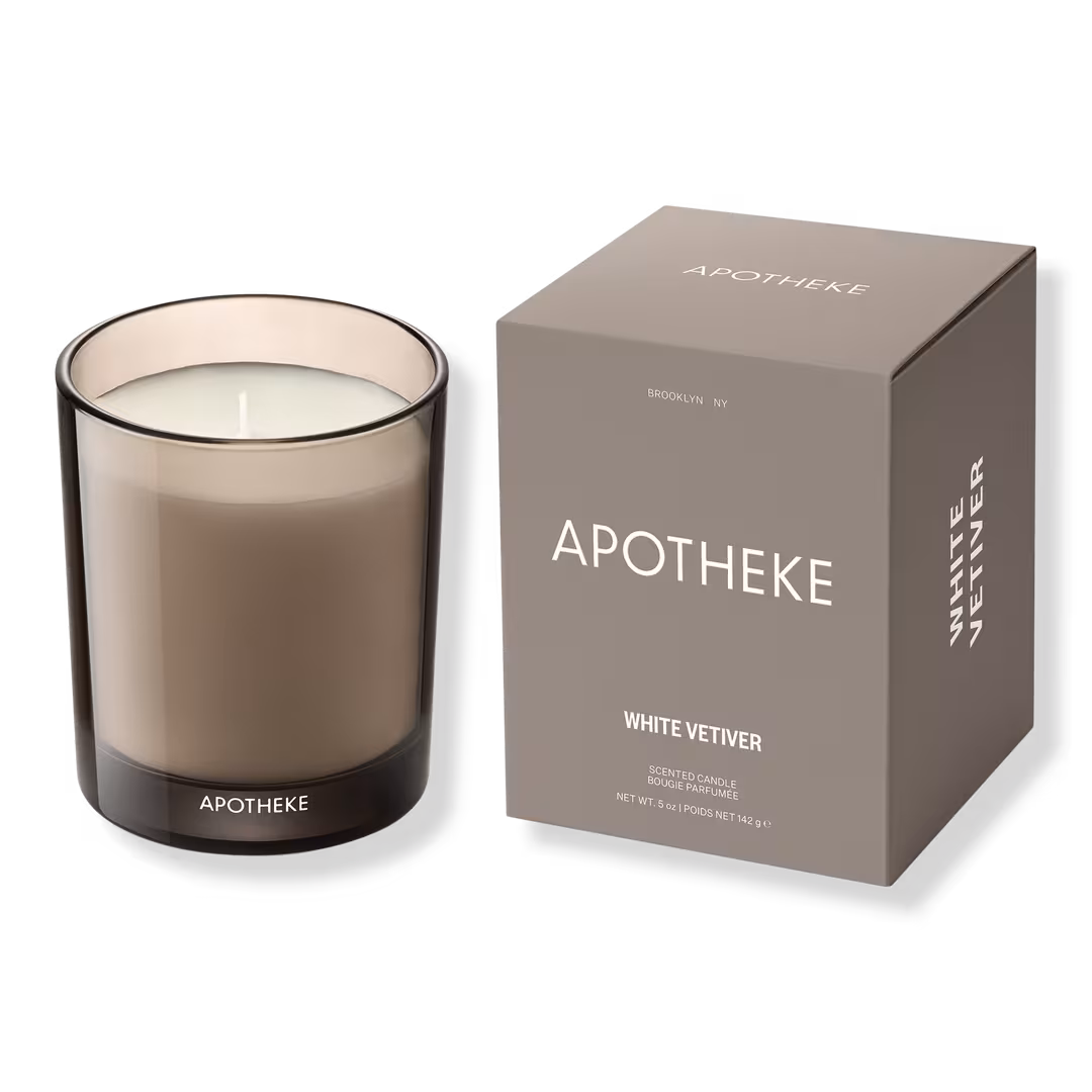 APOTHEKE  White Vetiver Scented Candle
