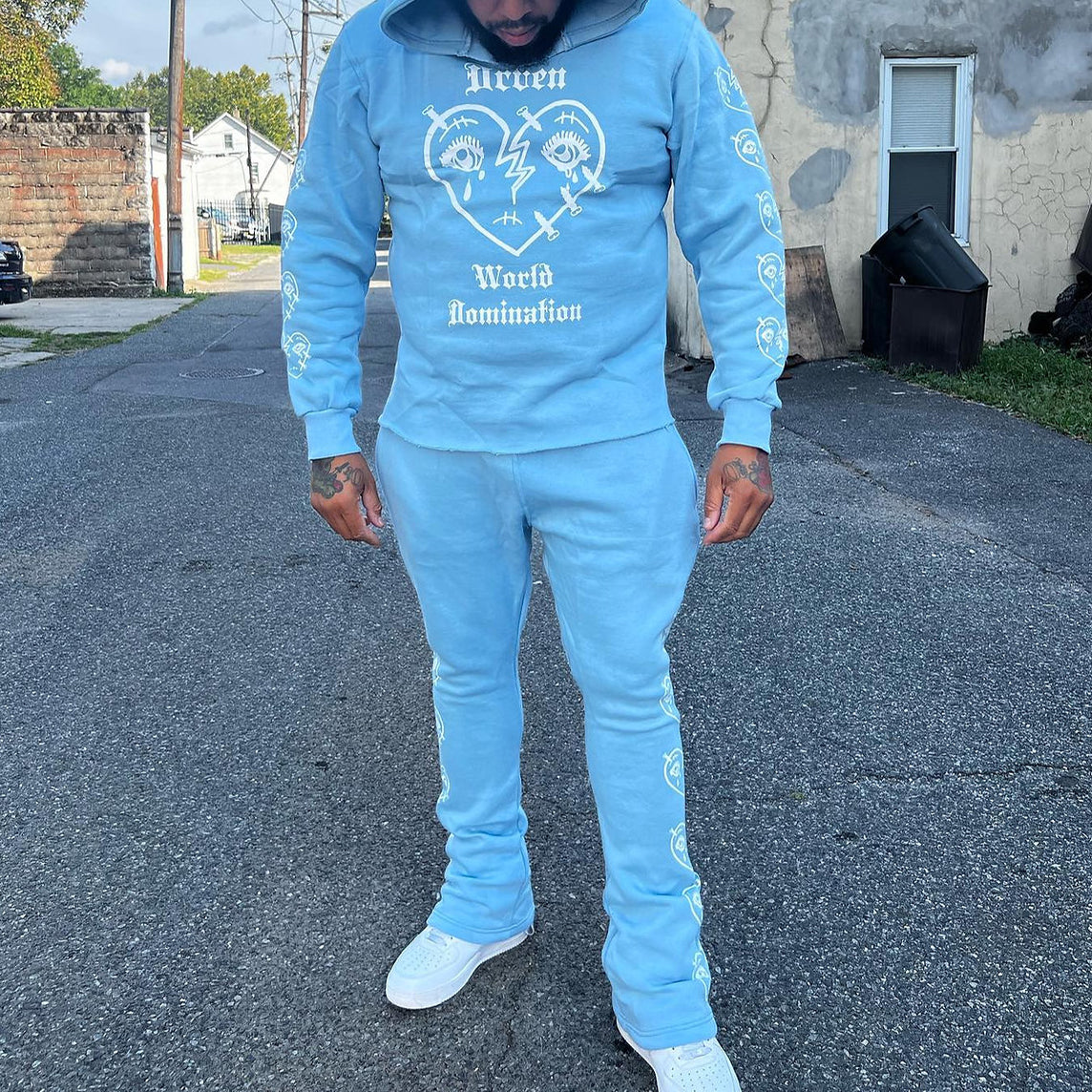 Casual love sports suit