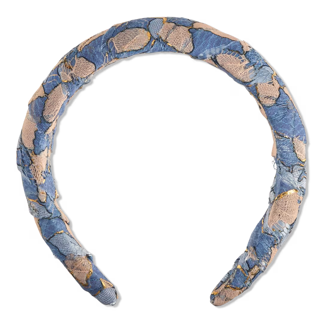 Conair Accessories  Blue Floral Headband