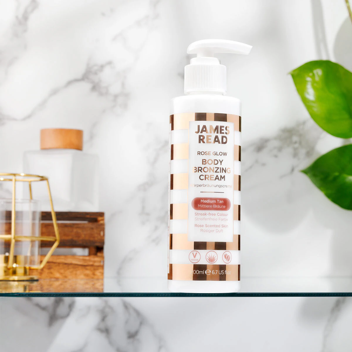 ROSE GLOW BODY BRONZING CREAM